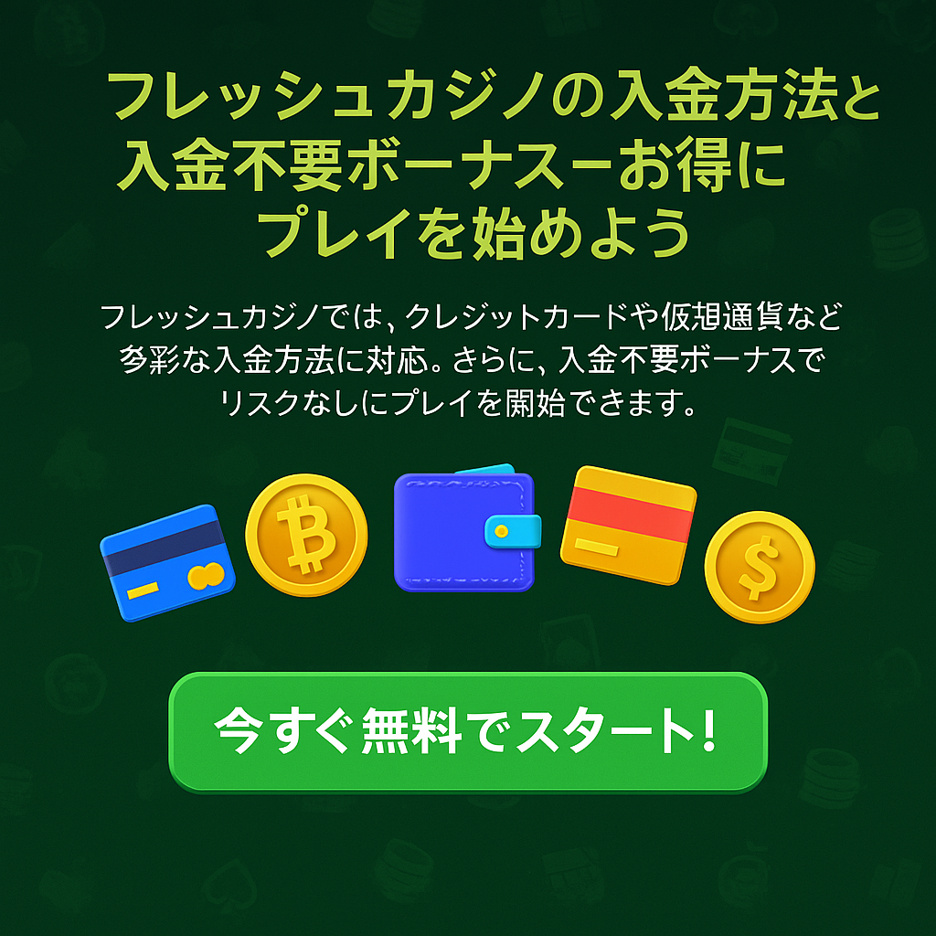 フレッシュカジノ 入金
